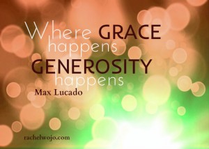 Where grace happens