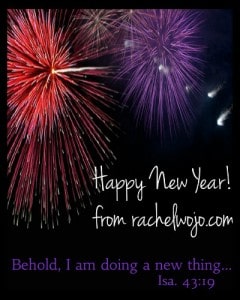 Bible Reading Bookmarks and Happy New Year! - Rachel Wojo