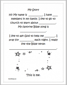 Bible Stories for Kids Book Giveaway &amp; FREE My Story Printable - Rachel Wojo