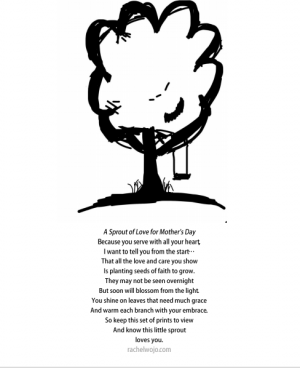 Mother's Day Poem Craft - RachelWojo.com