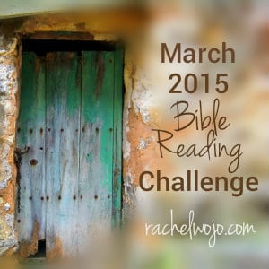 march Bible reading challenge
