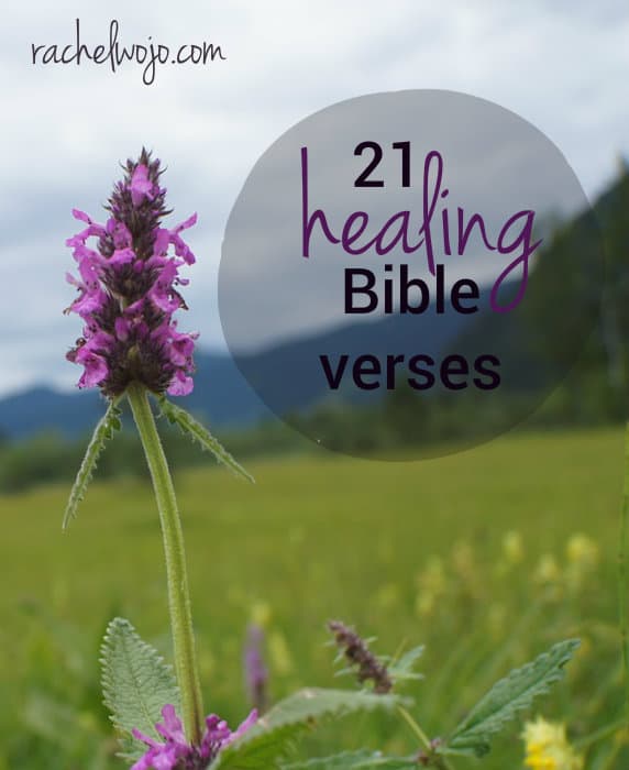God’s Word contains the words we need for healing. Every level of healing- physical, mental, emotional, spiritual… the list could continue. Grab on to this Scripture for healing today!