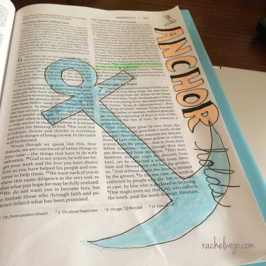 anchor bible journaling