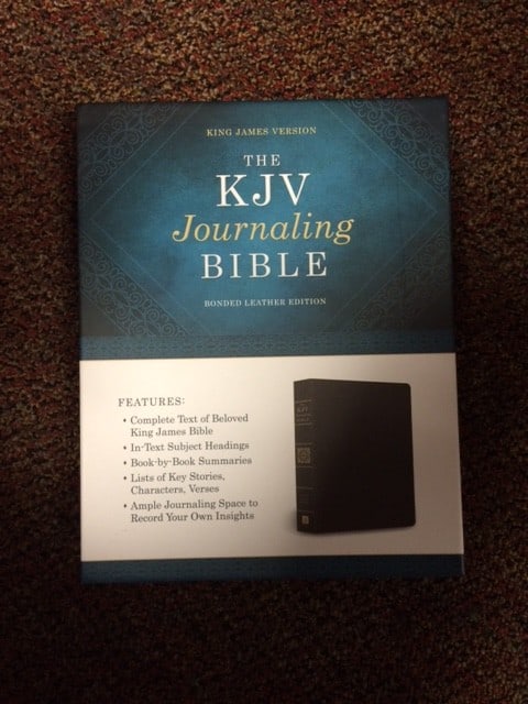 kjv journaling bible