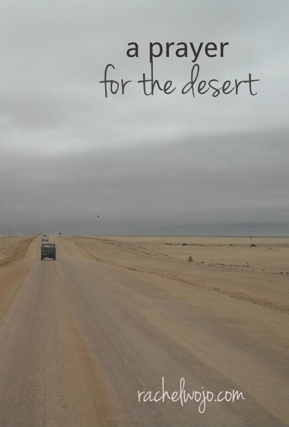 A Prayer for the Desert - Rachel Wojo