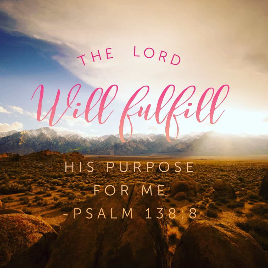 We get so caught up in our lack of qualifications for what God has called us to do. But he works through our weaknesses, in spite of our skills or strength. He is the one who will fulfill his purpose in us and this is what allows us to be #confidentinhim Psalm 138:1-8#biblereading