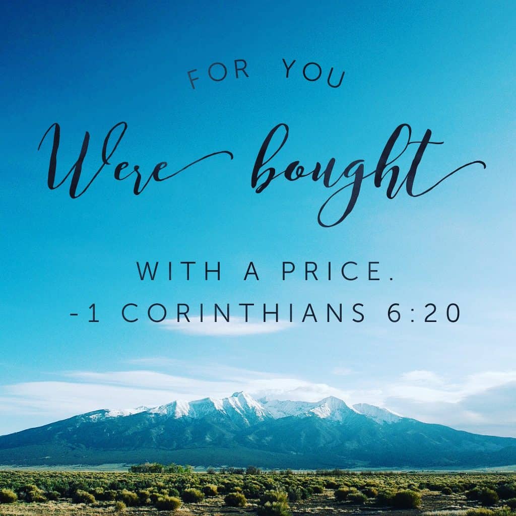 And the next time you feel unworthy, remember that you are made worthy through the price Jesus paid. He gave his life's blood for you and me!!#confidentinhim #biblereading