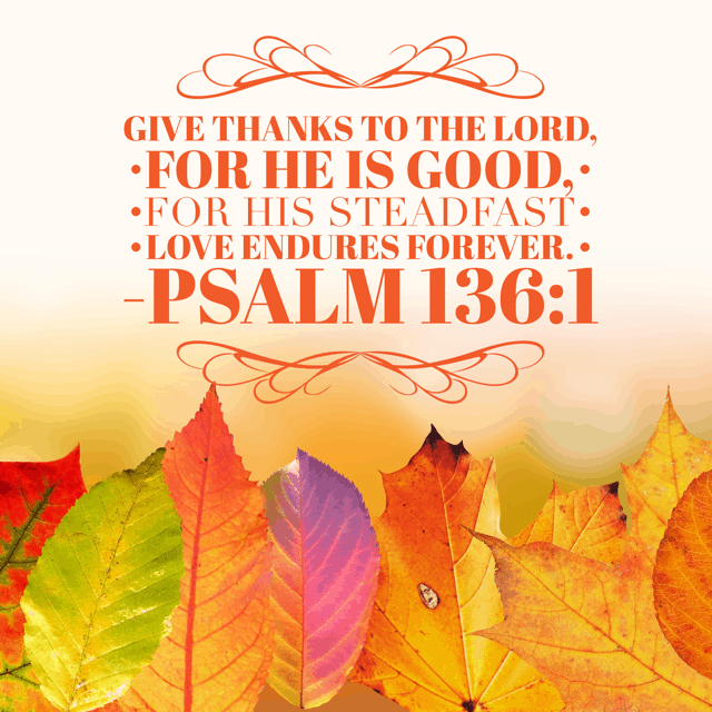 He is good. For this we can give thanks!! #withthanksgiving #biblereading
