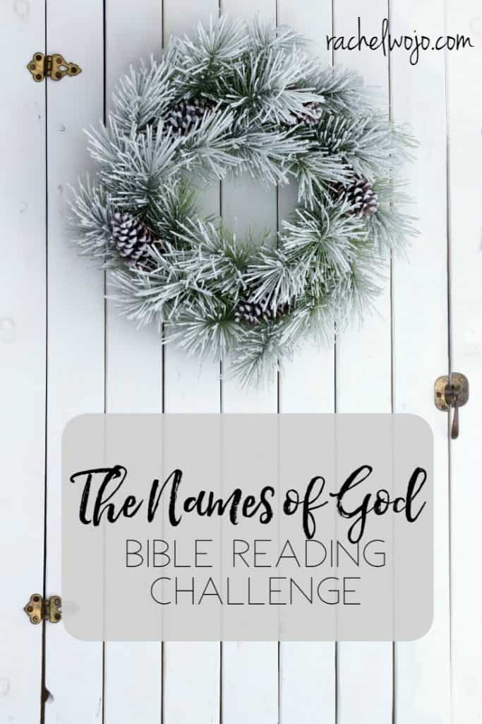 Let's get to know our Savior, Lord and King a little more this month. Let's be intentional about reading his Word to draw us closer to the scenes of his glory. Let's remember that God is my God. Your God. Our God. He's personal and intimate and longs for us to draw closer and closer to him. Who's ready for the Names of God Bible reading challenge?