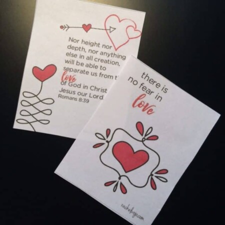 Bible Verse Valentine Printable - Rachel Wojo