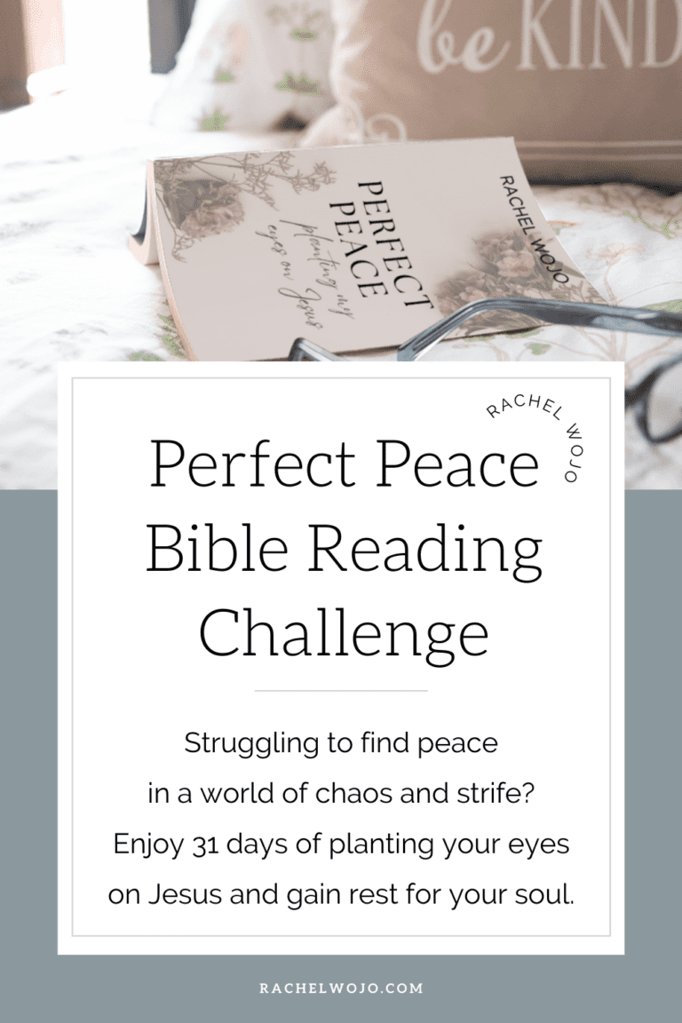 Perfect Peace Bible Reading Plan and Journal Challenge