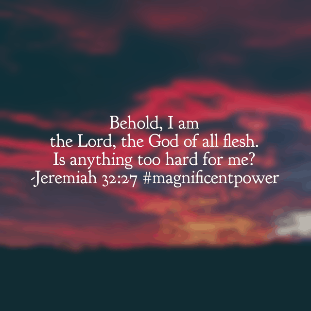  You're facing some horrific storms. Whether literal weather storms or the hurricanes of life, you needed the same reminder I did this morning. God is BIGGER than the storm. He will carry you through it. There is NOTHING, not one thing, too hard for God! Acknowledge him this morning. His power is still in action, amen? #magnificentpower #godisbiggerjournal #biblereadingplan #biblereading