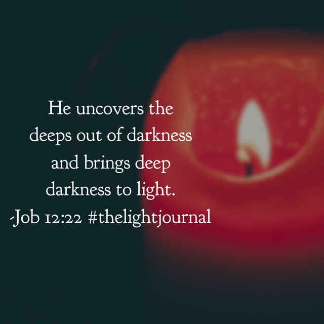 God’s Word is the light for living. Feeling discouraged or depleted, wrapped in darkness? His light shines the way out. The deepest darkness has no power over the Light of the world! #thelightjournal #biblereadingplan#hellomornings #goodmorninggirls