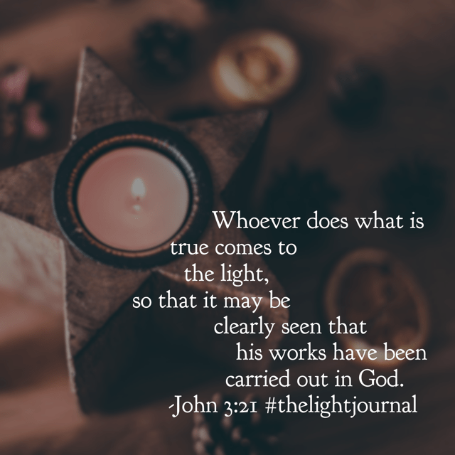 Truth and light cannot be separated. My prayer for today is that my heart would reflect his light. May we give God all the glory for his works this Tuesday! #thelightjournal #biblereadingplan #biblereading #hellomornings #goodmorninggirls
