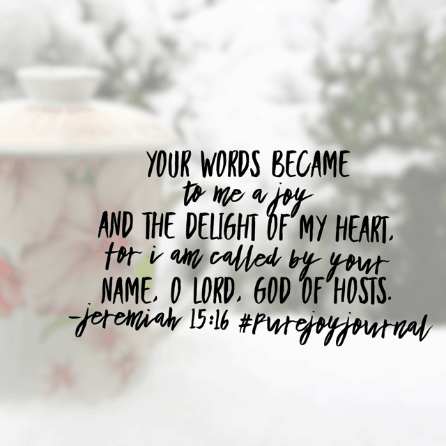 You are called by the name of the One Who created you!!! Let’s take joy in the promises of the Lord today! #purejoyjournal #biblereadingplan