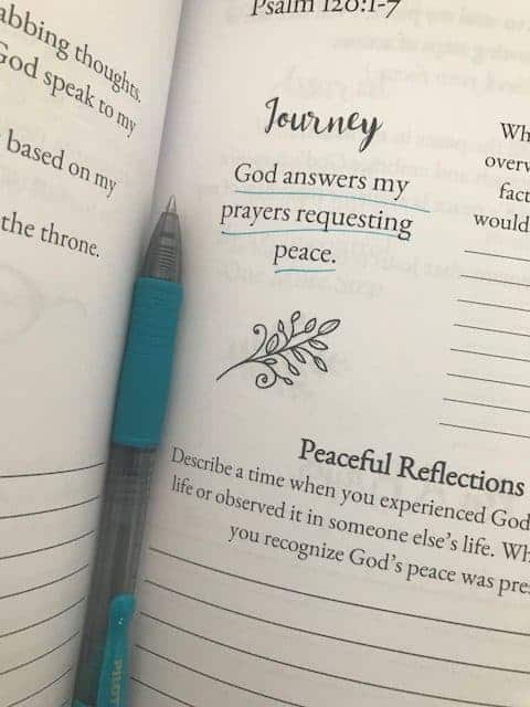 Sometimes we can’t experience peace because we stake our tent among peacehaters, ya know? So thankful the Lord answers in our distress! Asking him for discernment for my dwelling places this morning. 