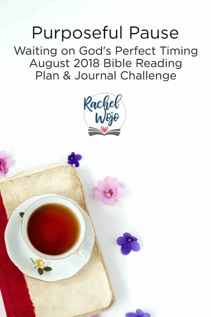 August 2018 Bible Reading Plan and Journal Challenge