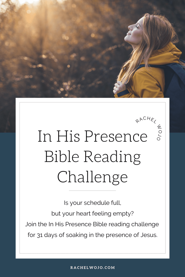 In His Presence Bible Reading Challenge
