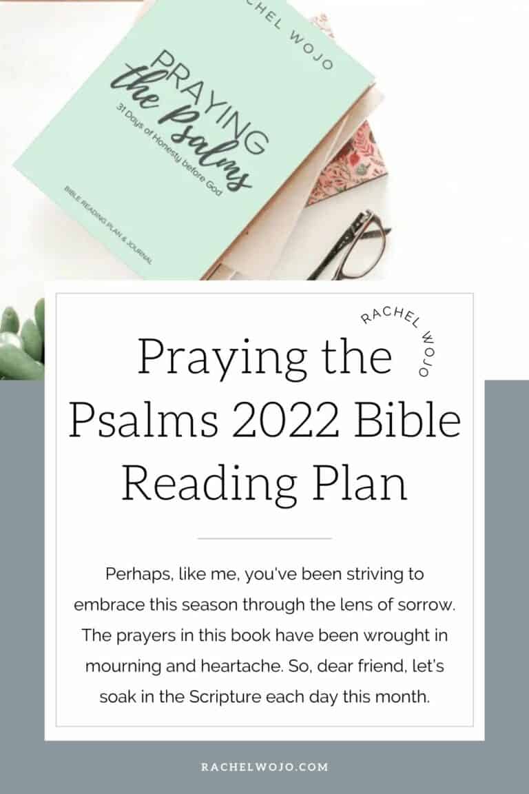 Praying the Psalms Bible Reading Challenge