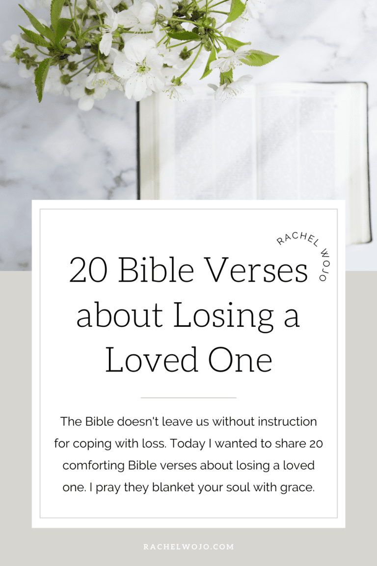 20 Bible Verses About Losing a Loved One