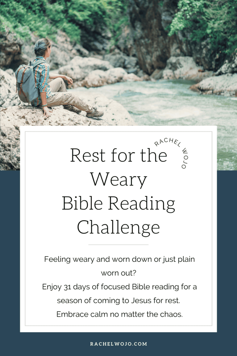 Rest for the Weary Bible Reading Challenge