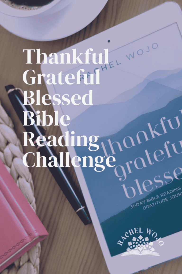 Thankful Grateful Blessed Bible Reading Challenge