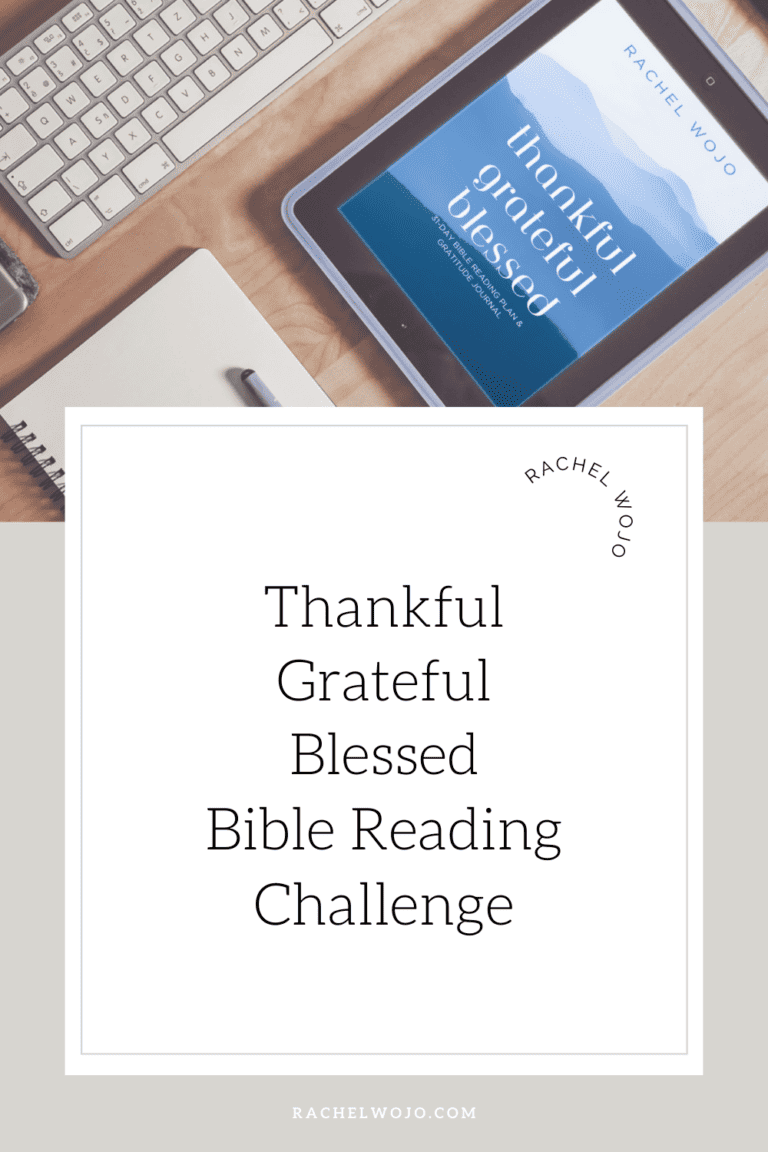 Thankful Grateful Blessed Bible Reading Challenge