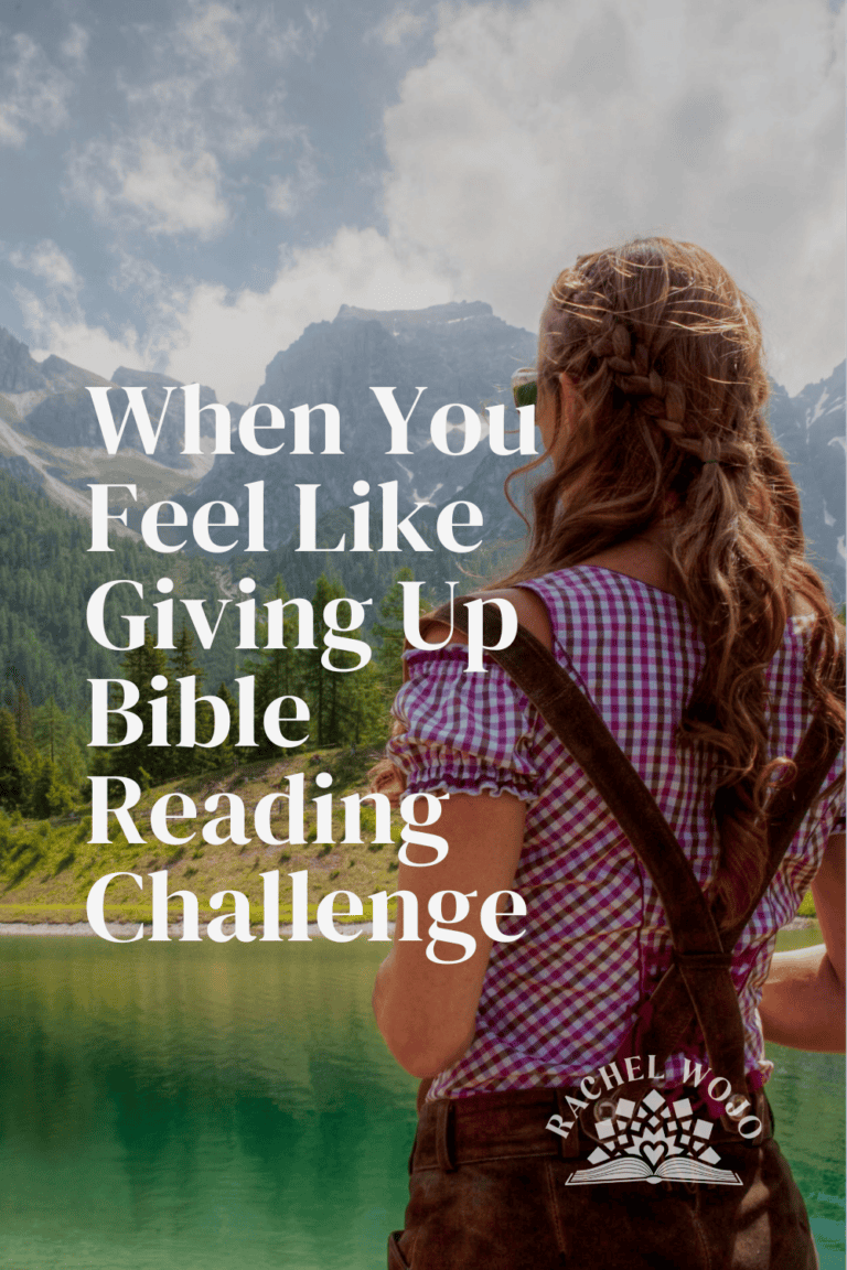 When You Feel Like Giving Up Bible Reading Plan