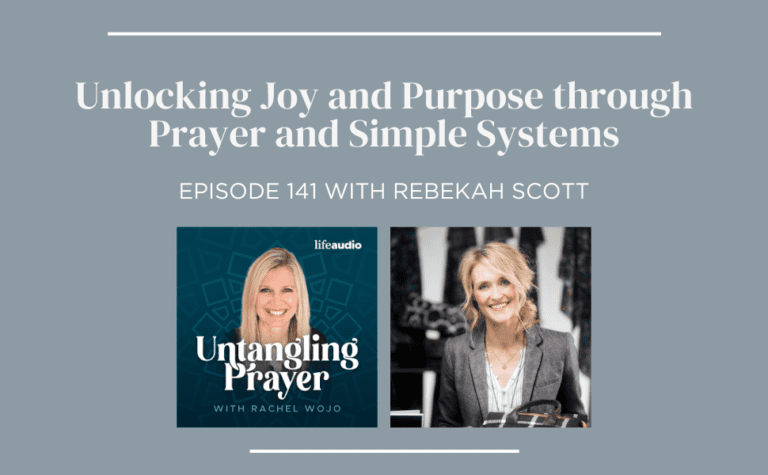 Unlocking Joy and Purpose through Prayer and Simple Systems